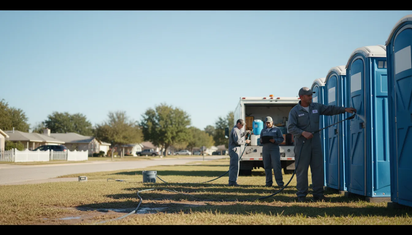 Long-Term Portable Toilet Rental in Bushnell, IL near me